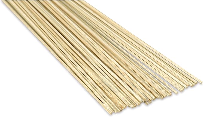 Balsa Wood 3/32 X 3/32 X 36in by Unknown
