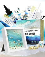 iLAND Crafts For Adults Women Teen Girls Ocean Beach UV Resin Kit for beginners by ILANDTradingCoLtd