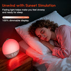 Sunrise Alarm Clock White Noise Machine, Sunset Simulation, 30 Soothing Sounds - Image 5