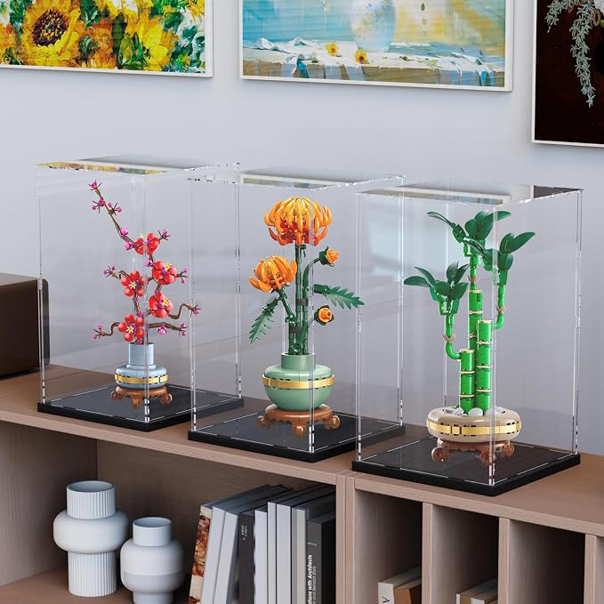 DuvinDD Acrylic Display Case for Lego Flowers Plum Blossom 10369 Lego - Image 3
