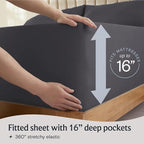 LuxClub Twin XL Sheets - Image 6