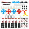 EUDAX 6 Set DC Motors Kit, Mini Electric Hobby Motor 3V -12V 25000 RPM Strong by EUDAX