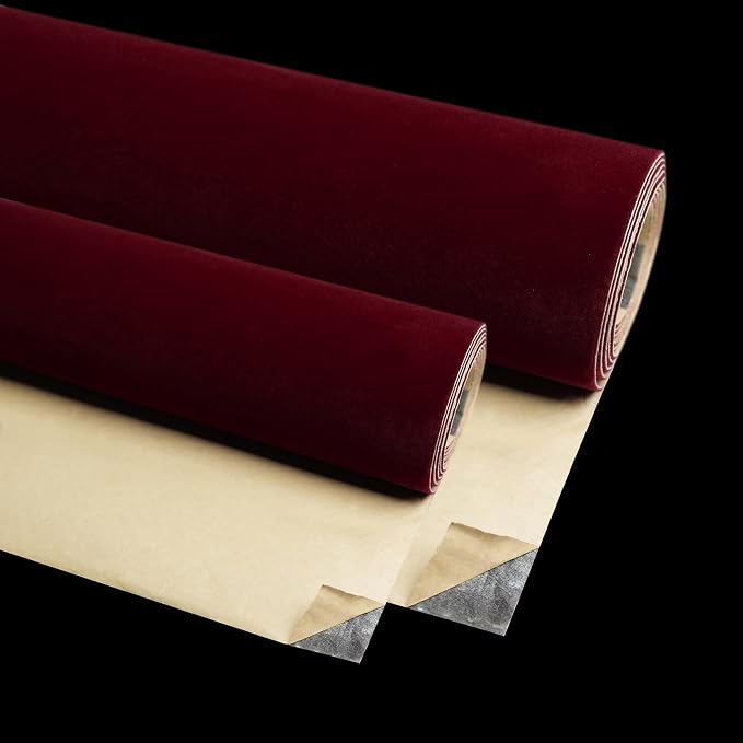 Self Adhesive Sheets Peel and Stick Large Size Velvet Flock Soft Velvet Drawer - Image 4