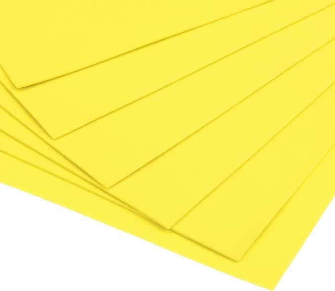 uxcell Light Yellow EVA Foam Sheets 11 x 8 inch 1.7mm Thickness - Image 5