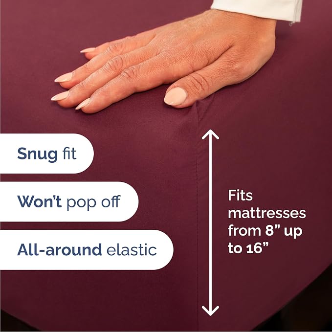 Cal King 6 Piece Sheet Set - Image 3