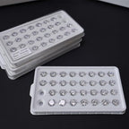 Round Cut White Cubic Zirconia Stones, 5A Quality, Loose CZ Synthetic Gemstones - Image 3