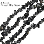 456 PCs Natural Chip Stone Beads, 5-8mm Irregular Multicolor Gemstones Loose - Image 3