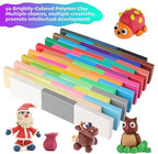 Cyajm 50 Colors Oven Bake Polymer Clay Kit, DIY Jewelry Crafts & Home Decor | - Image 3