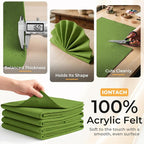 IONTACH 9" X 36" Soft Felt Sheets 1.6mm Thick | Acrylic Felt Fabric - Image 3
