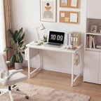 Lufeiya White Small Desk for Bedroom - Image 2