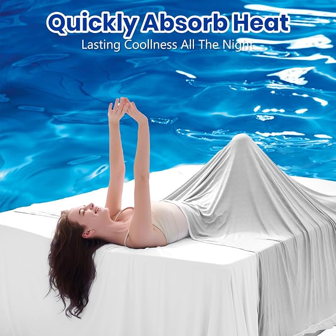 Topcee Cooling Blanket Queen Size- 90"x90" Summer Cooling Throw Blanket - Image 2