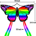 Butterfly Huge Kite for Kids and Adults Easy to Fly Single Line String - Image 5