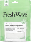 Fresh Wave Odor Eliminating & Deodorizing Packs, Bag of 6 - Safer Odor Relief for Small Spaces, Natural Plant-Based Odor Eliminator, Odor Absorbers for Home