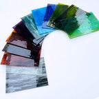 LITMIND 12 Sheets Smooth Translucent Texture Stained Glass Variety Pack - Image 6