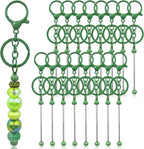 28 Pcs Beadable Keychain Bars by DNLEGULI