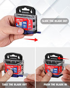 WORKPRO 50-Pack Utility Knife Blades - Image 3