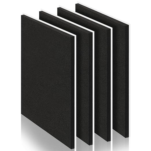 4 Pcs 1/2" Thick Foam Padding Sheet by Unknown