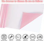 ​TORC Pink Glitter HTV Pink Heat Transfer Vinyl HTV Rolls - Image 2