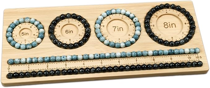 Petoysoso Bead Boards for Jewelry Making, Bamboo Beading Board for Bracelet - Image 3