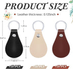 Taiyin 30 Pcs Leather Key Fob Kit - Image 2