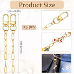 Kynigo 25 Pcs Keychain Making Kit - Image 3