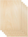 CRAFTIFF Plywood Board Basswood Sheets 1/16 inch, Thin Natural Unfinished Wood by Craftiff