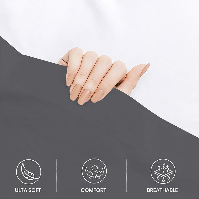 GOLD TEXTILES Queen Flat Sheet 12 Pack – Brushed Microfiber Top Sheets - Image 4