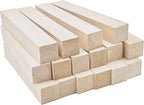 Thiecoc 16 Pcs Basswood Carving Blocks by Thiecoc