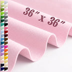 Large Felt Fabric Sheet 36 x 36 Inch, 1.6mm Thick | Soft nonwoven felt by MIGLORIA