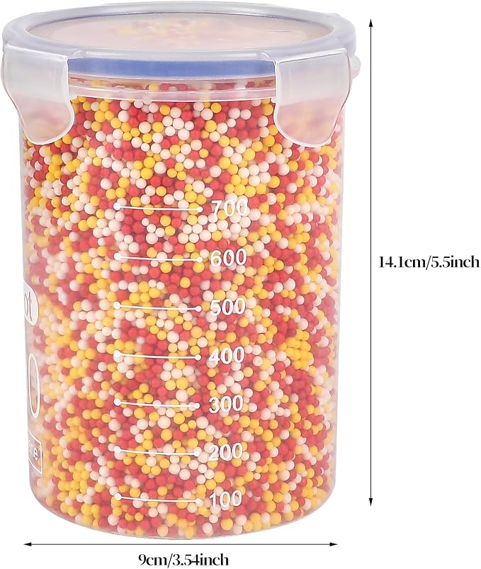CCINEE 80000 Pieces Foam Balls Slime Supplies Colorful Foam Beads 2-3mm - Image 2