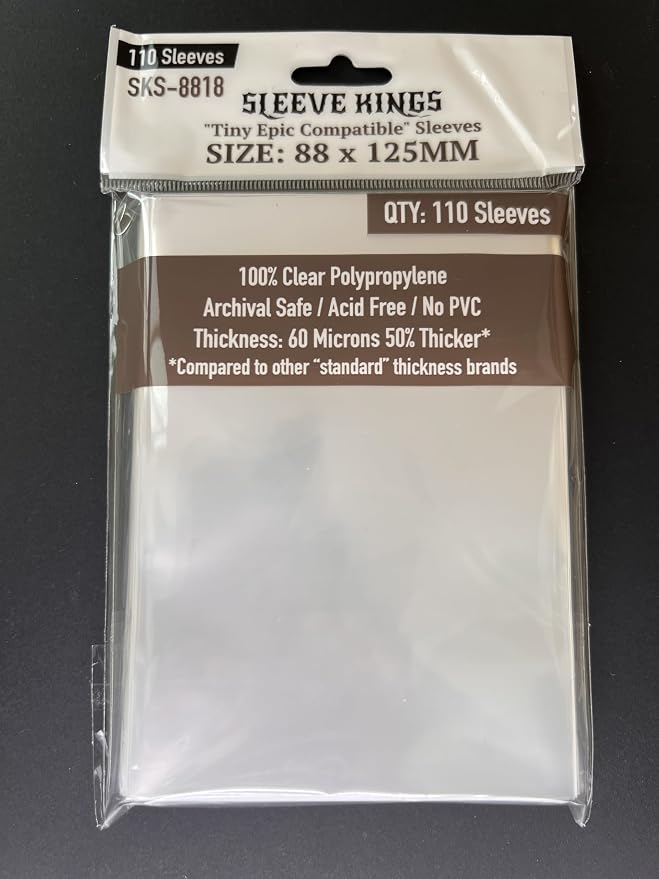 Sleeve Kings Standard Card Sleeves – 110 Count, Large Size, Compatible - Image 2