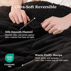 Sivio Weighted Blanket for Adult, 20 lbs Sherpa Heavy Throw - Image 3
