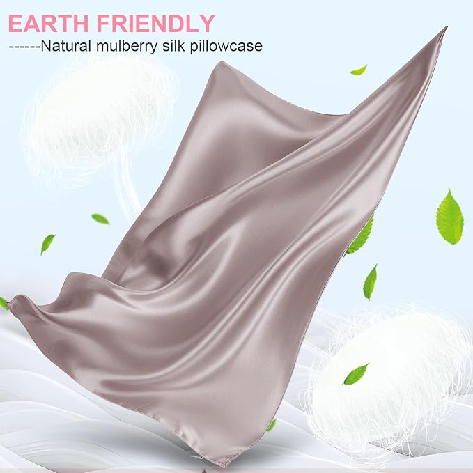 Silk Pillow Cases 2 Pack King Size - Image 2