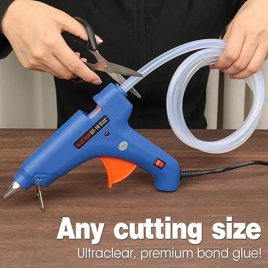5 Rolls Hot Glue Sticks, Full Size 3 FT Long x 0.43" Diameter Glue Sticks - Image 3