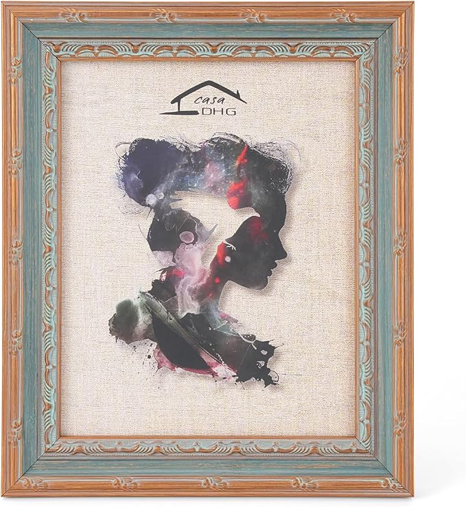 8x10 Vintage Picture Frame, Antique Picture Frames, Retro Design 8 x 10 Vintage by CasaDHG