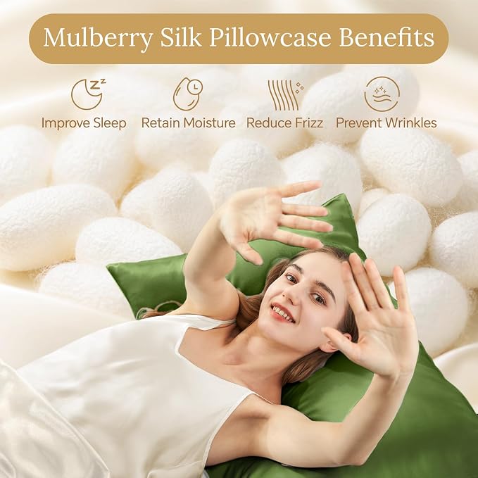 INFIIXSO Mulberry Silk Pillowcase - Image 2