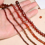 500pcs 6mm Crystal Glass Beads for Jewelry Making Faceted Rondelle Flat Beads - Image 4