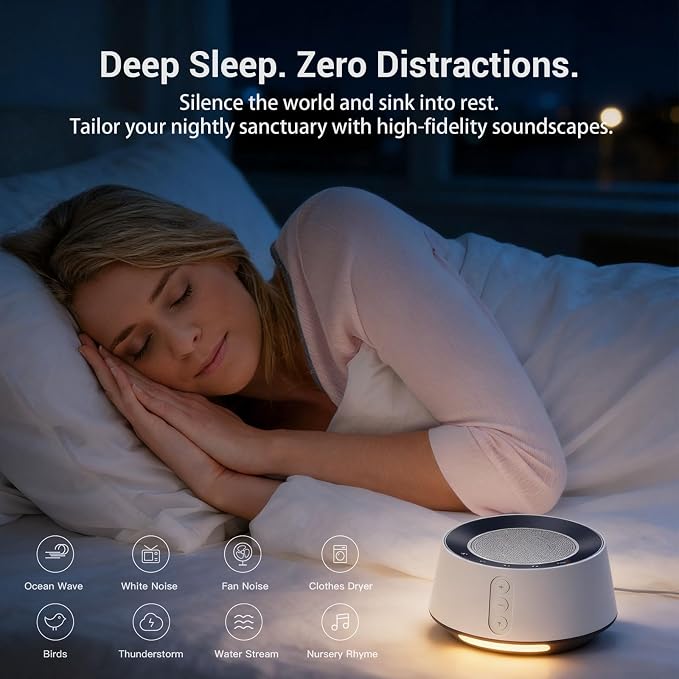BGOVERSS White Noise Sound Machine - Image 2