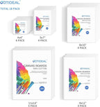 GOTIDEAL Canvas for Painting -18 Pack, 11x14 Canvas Boards for Painting - Image 4