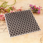 Honeycomb Beehive Background Pattern Plastic Embossing Folder, 3D Textured - Image 3