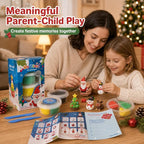 Air Dry Clay for Kids, 4 Christmas Mini Modeling Clay Sets, DIY Snowman Model - Image 6