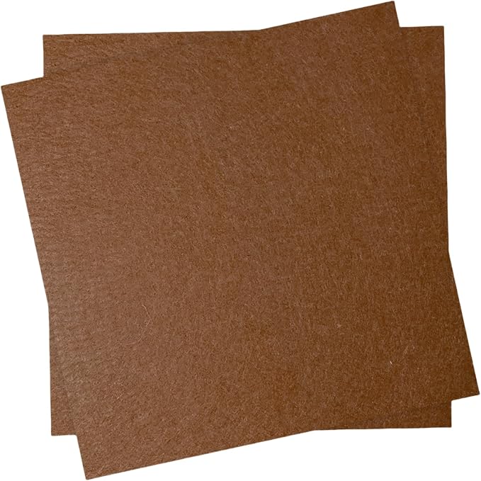 12" x 12" Felt Fabric Sheets for Crafts, 1mm Thick, Squares Felt Paper for by YHOLSDAS