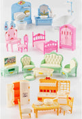 35 Pcs Dollhouse Furniture Accessories Set Mini House Furniture Small Dollhouse by Unknown