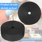 1 Inch Heat Shrink Tape Electrical Roll Black Shrink Wrap Tape Electrical Heat - Image 3