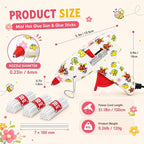 Mini Hot Glue Gun Kit with 30 Glue Sticks and Carrying Case, 15W Fast - Image 2