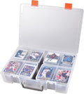 ALCYON 1600+ Baseball Card Storage Box, Sports Cards Holder Organizer Hard by ALCYON