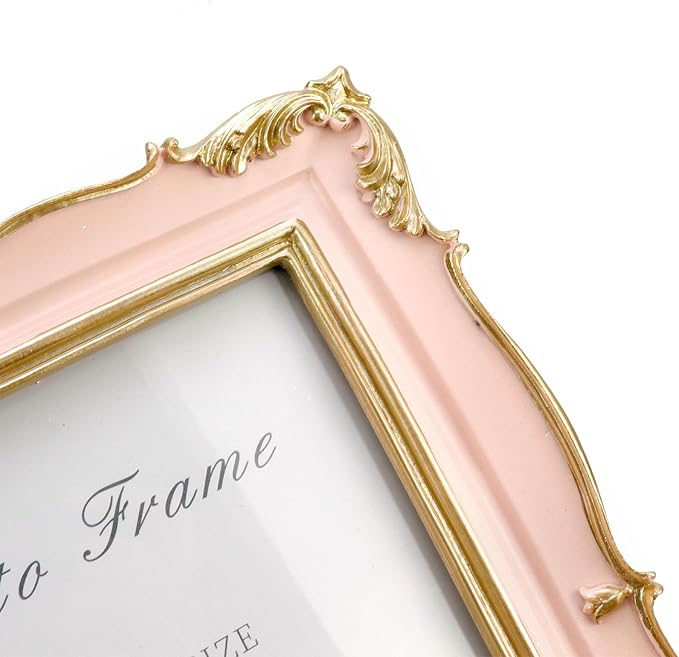 Coshar Vintage Photo Frame 5 x 7 Inch Antique Picture Frame | Glass Front - Image 4