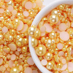 5600PCS Half Round Pearls Flatback Imitation Pearls - Image 3