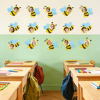 54Pcs Bee Cutouts for Bulletin Boards Decorations, DIY Bee Classroom Cut Outs - Image 7