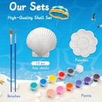 10 PCS Scallop Shells, Seashells - Image 2